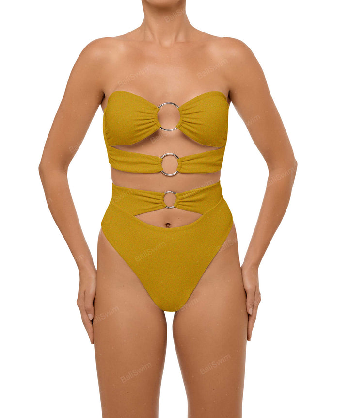 BSWS-T99 O-ring Bandeau Bikini Top