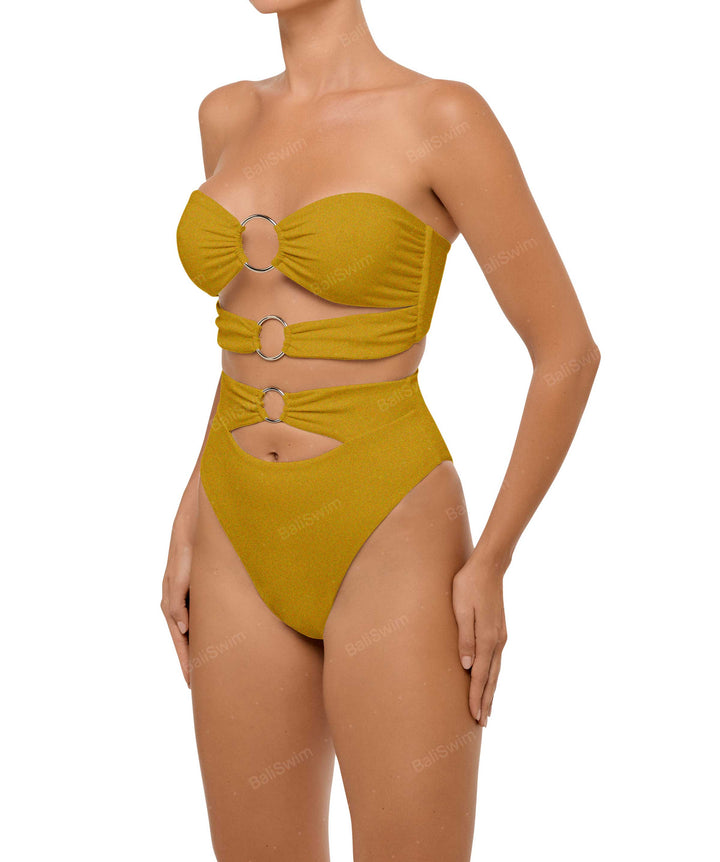 BSWS-T99 O-ring Bandeau Bikini Top