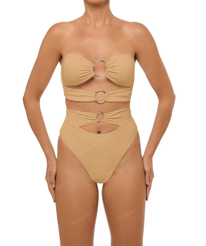 BSWS-T99 O-ring Bandeau Bikini Top