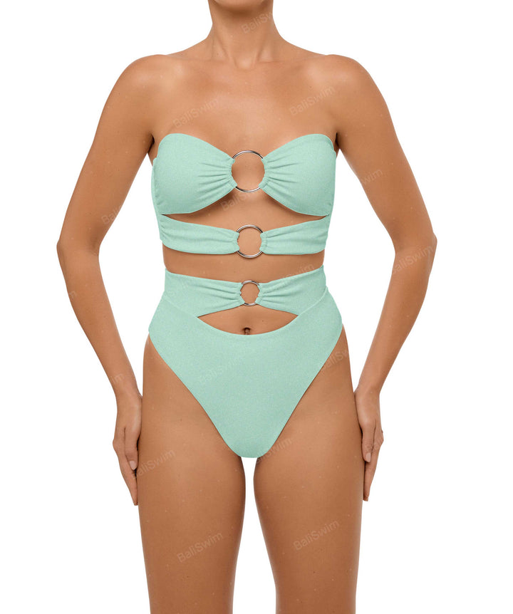 BSWS-T99 O-ring Bandeau Bikini Top