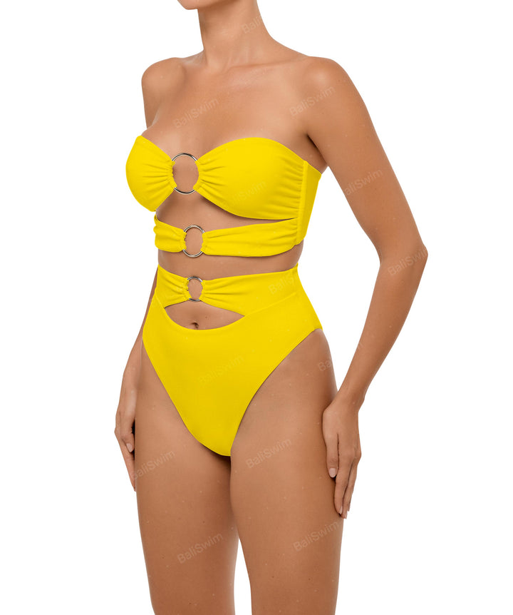 BSWS-T99 O-ring Bandeau Bikini Top