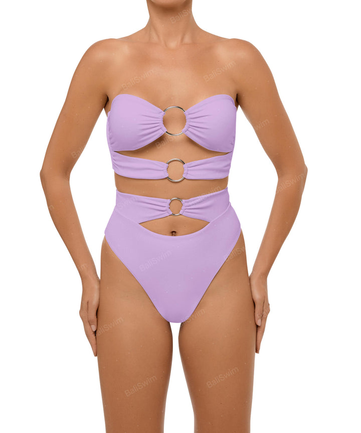 BSWS-T99 O-ring Bandeau Bikini Top