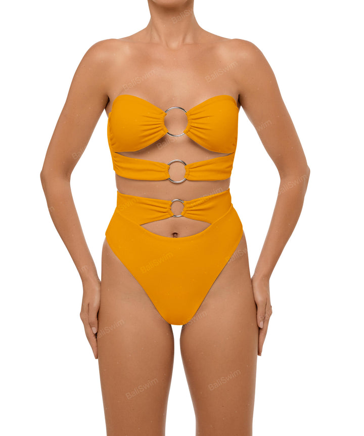 BSWS-T99 O-ring Bandeau Bikini Top