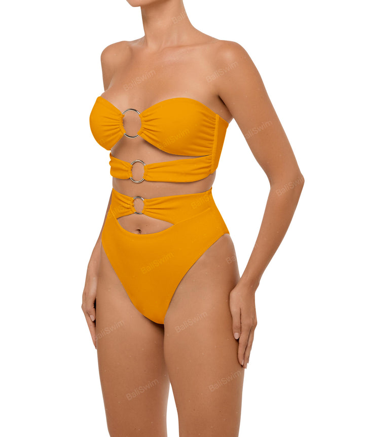BSWS-T99 O-ring Bandeau Bikini Top