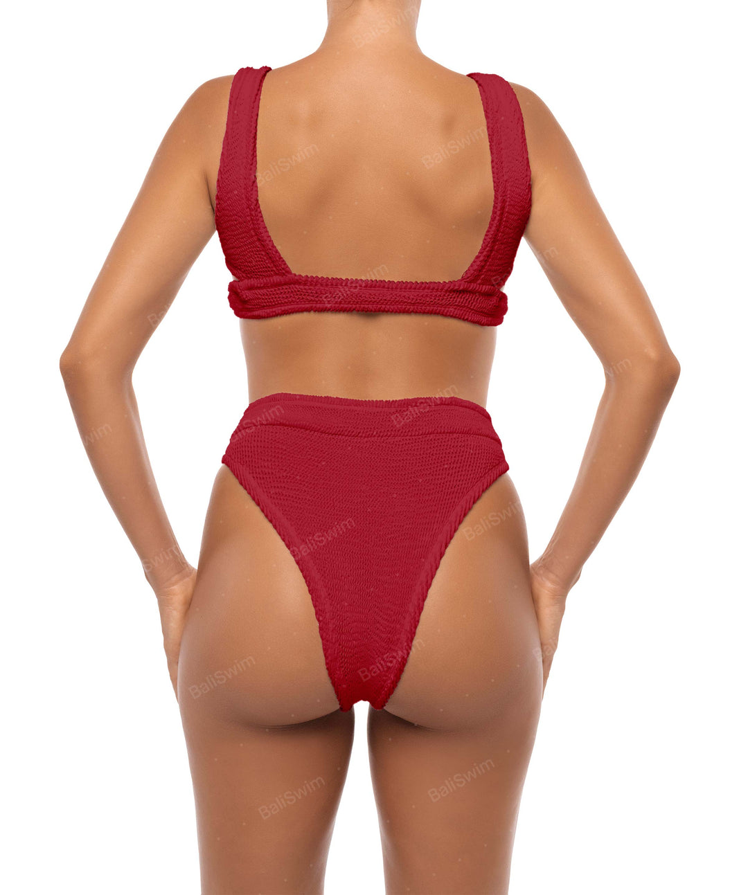BSWS-UB07 High Waist Bikini Bottom