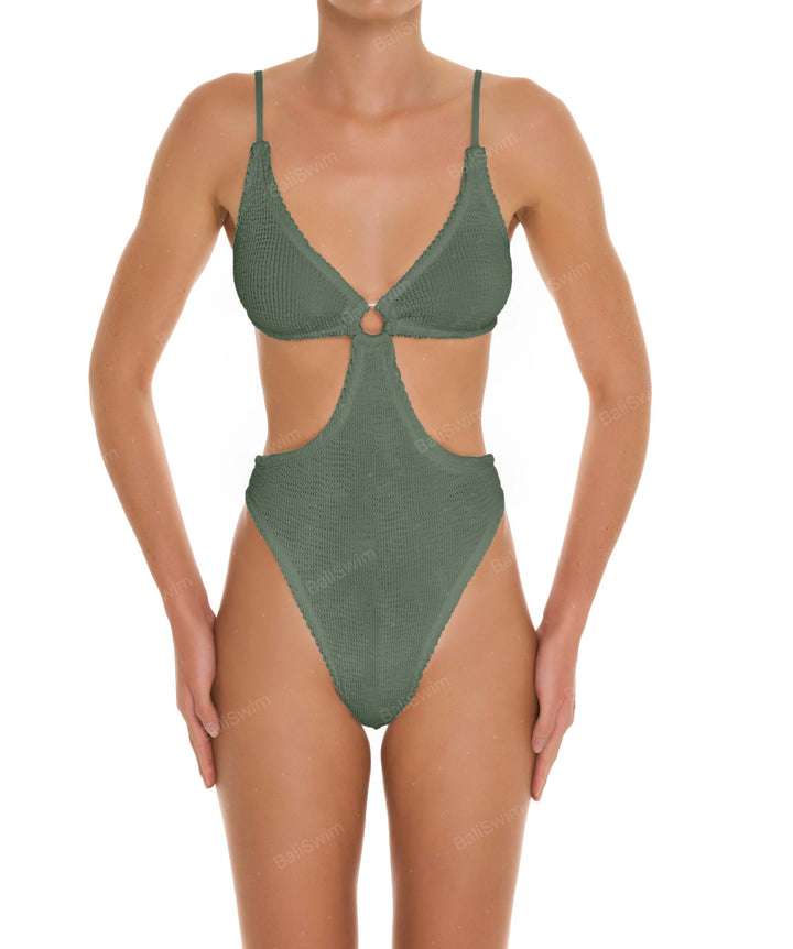 BSWS-US08 Cut-Out Triangle One Piece