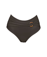 BSWS-B90 High Waisted Waist Belted O'Ring Bikini Bottom