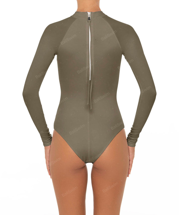 BSWS-R02 One Piece Long Sleeves Rash Guard