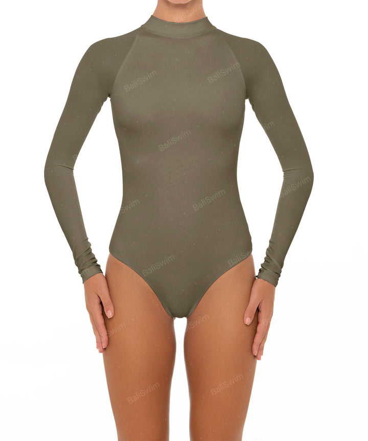 BSWS-R02 One Piece Long Sleeves Rash Guard