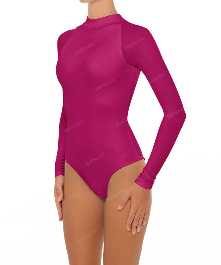 BSWS-R02 One Piece Long Sleeves Rash Guard