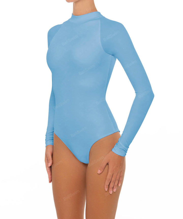 BSWS-R02 One Piece Long Sleeves Rash Guard