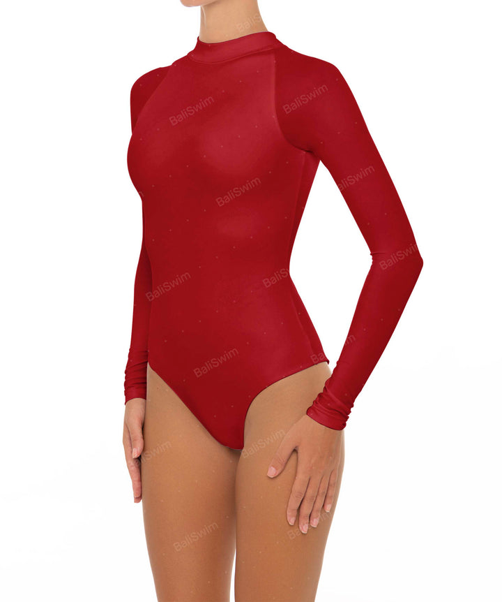 BSWS-R02 One Piece Long Sleeves Rash Guard