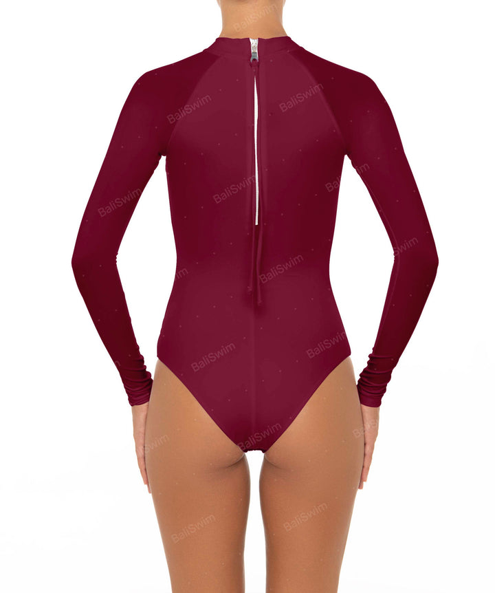 BSWS-R02 One Piece Long Sleeves Rash Guard