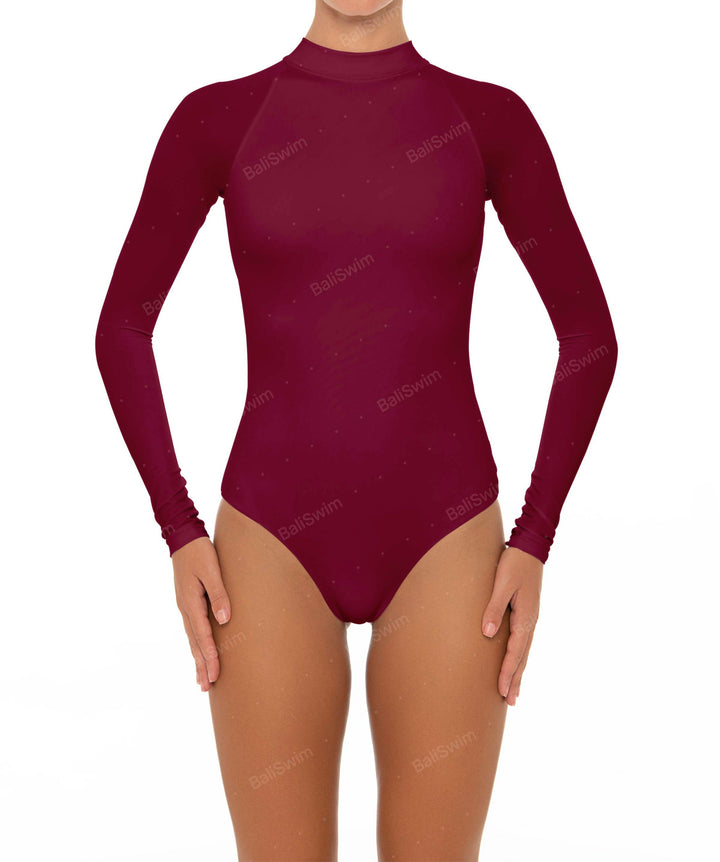 BSWS-R02 One Piece Long Sleeves Rash Guard