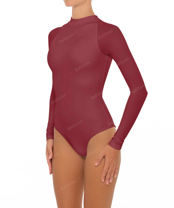 BSWS-R02 One Piece Long Sleeves Rash Guard