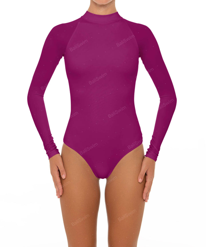 BSWS-R02 One Piece Long Sleeves Rash Guard