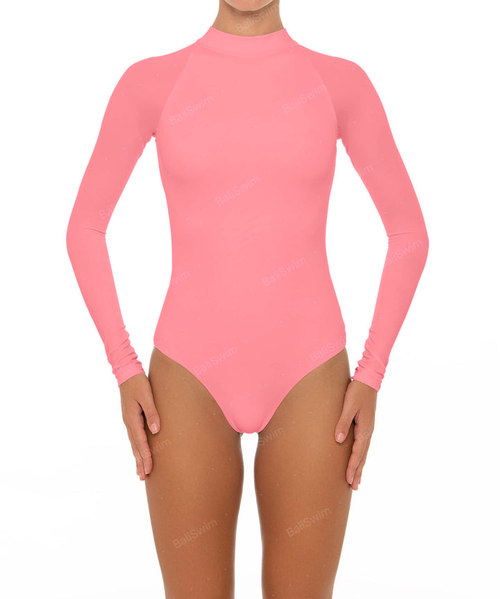 BSWS-R02 One Piece Long Sleeves Rash Guard