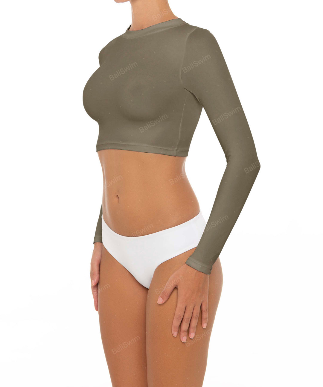 BSWS-R04 Long Sleeves Crop Rash Guard