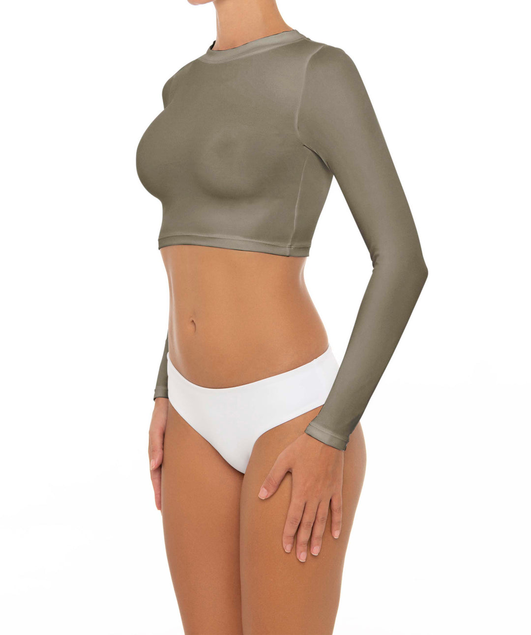 BSWS-R04 Long Sleeves Crop Rash Guard