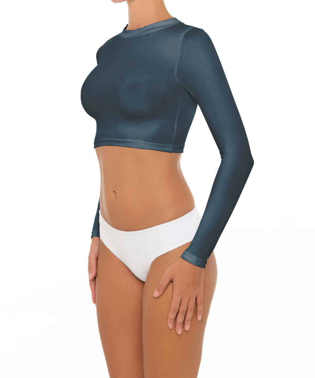 BSWS-R04 Long Sleeves Crop Rash Guard