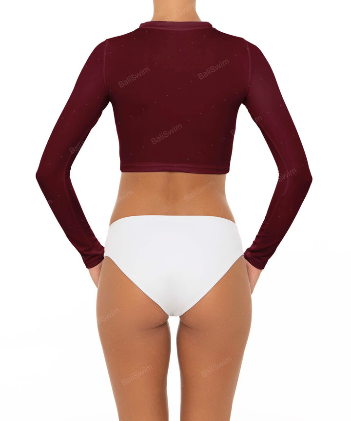 BSWS-R04 Long Sleeves Crop Rash Guard