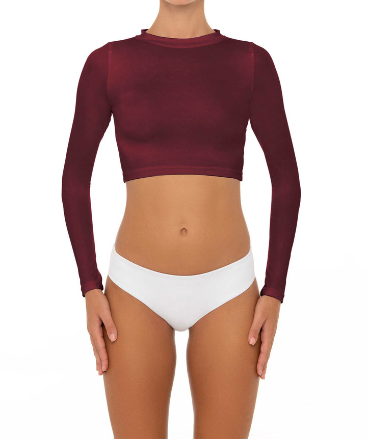 BSWS-R04 Long Sleeves Crop Rash Guard