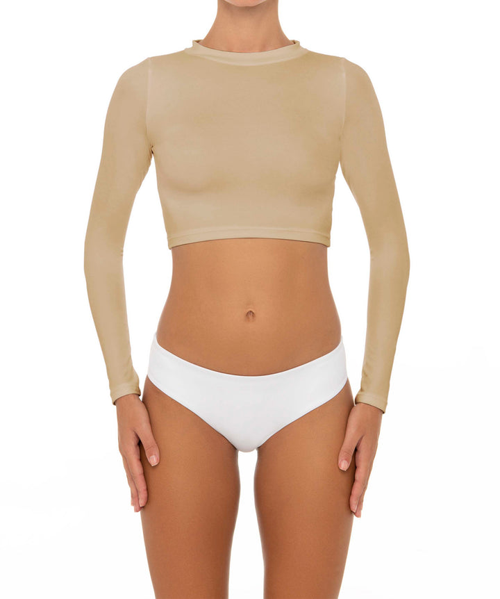 BSWS-R04 Long Sleeves Crop Rash Guard