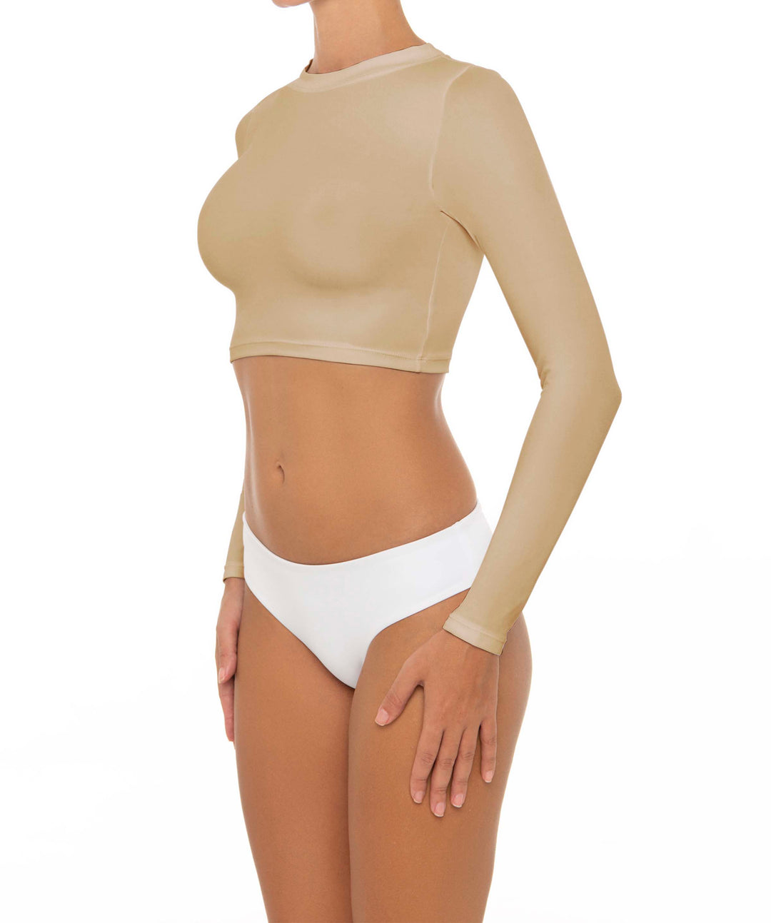 BSWS-R04 Long Sleeves Crop Rash Guard