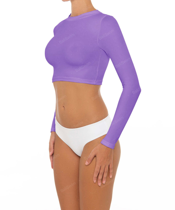 BSWS-R04 Long Sleeves Crop Rash Guard