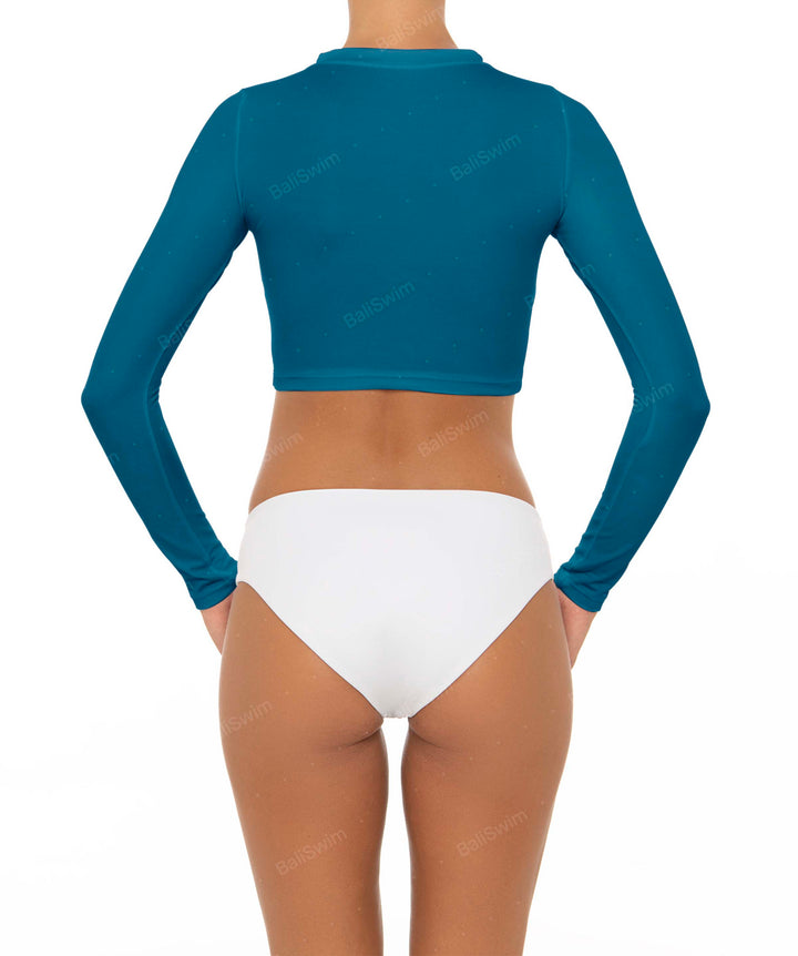 BSWS-R04 Long Sleeves Crop Rash Guard