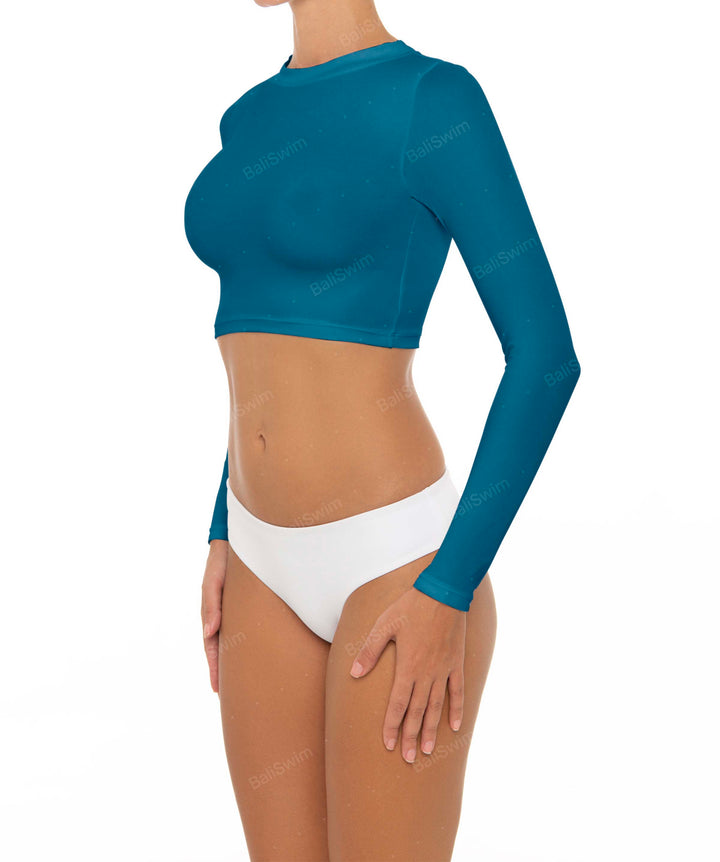 BSWS-R04 Long Sleeves Crop Rash Guard