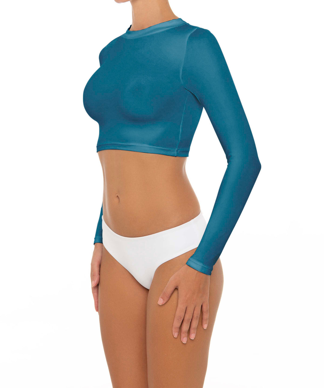 BSWS-R04 Long Sleeves Crop Rash Guard