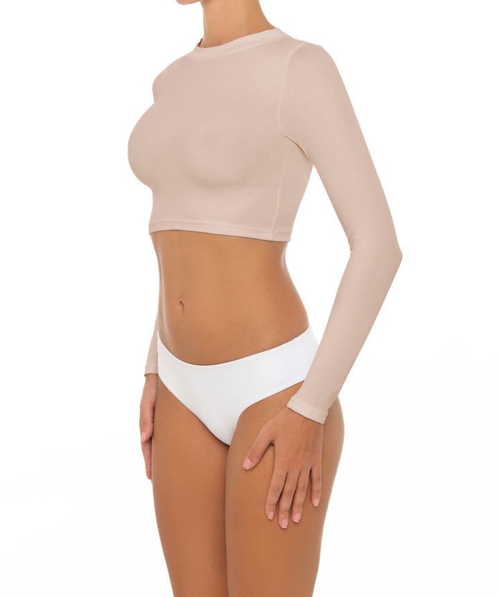 BSWS-R04 Long Sleeves Crop Rash Guard