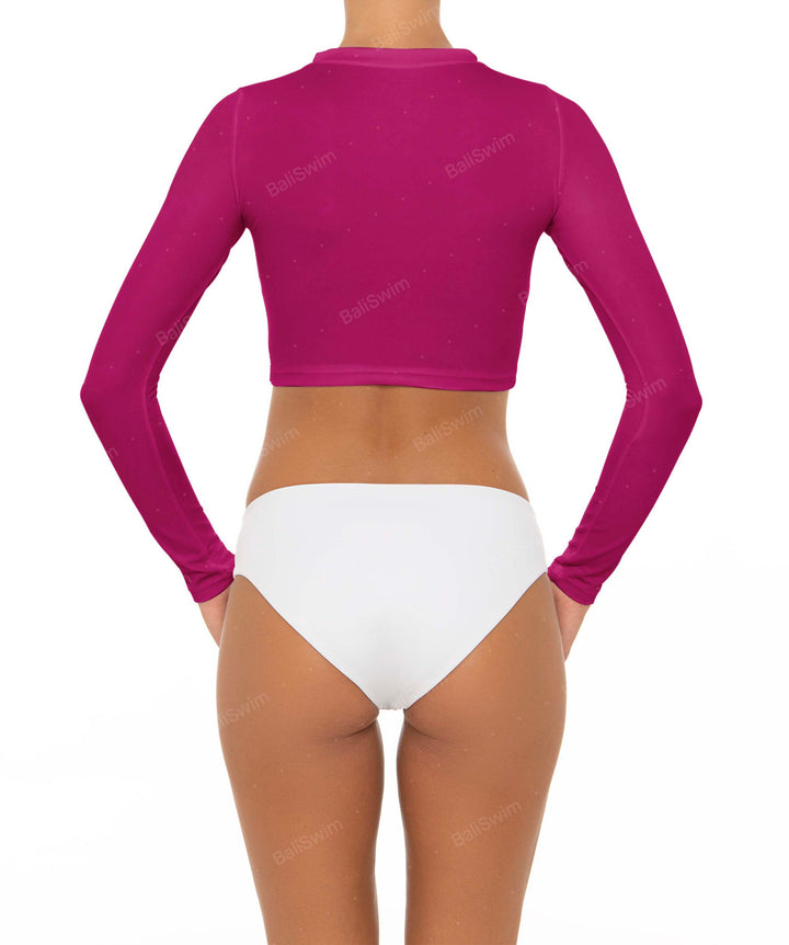BSWS-R04 Long Sleeves Crop Rash Guard