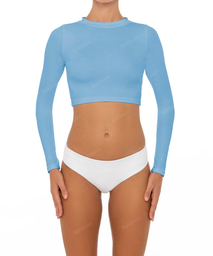 BSWS-R04 Long Sleeves Crop Rash Guard