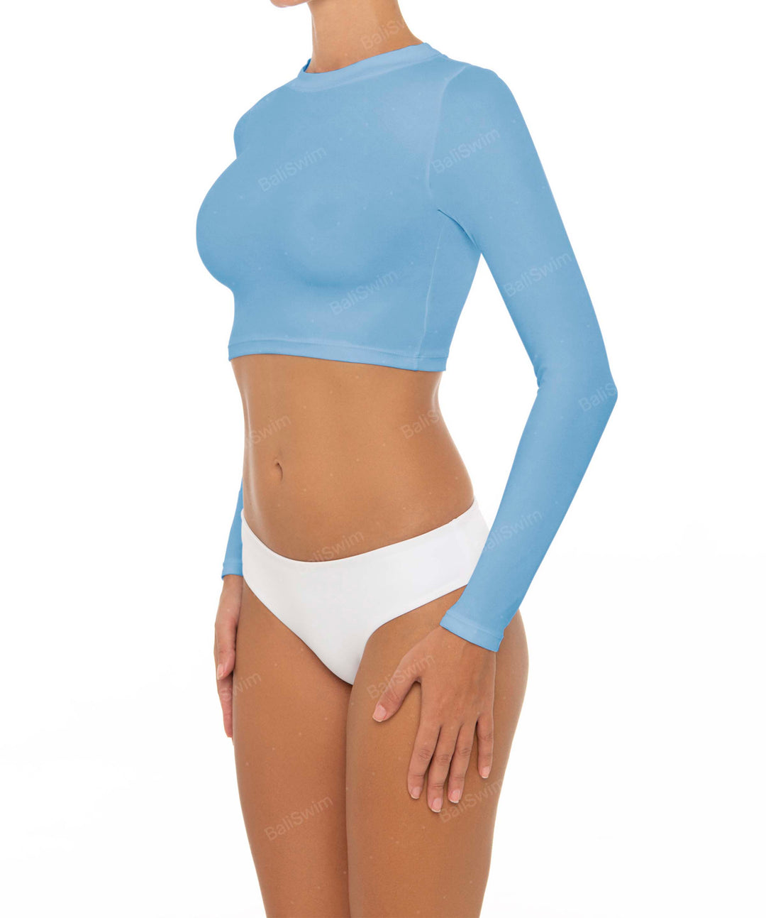 BSWS-R04 Long Sleeves Crop Rash Guard