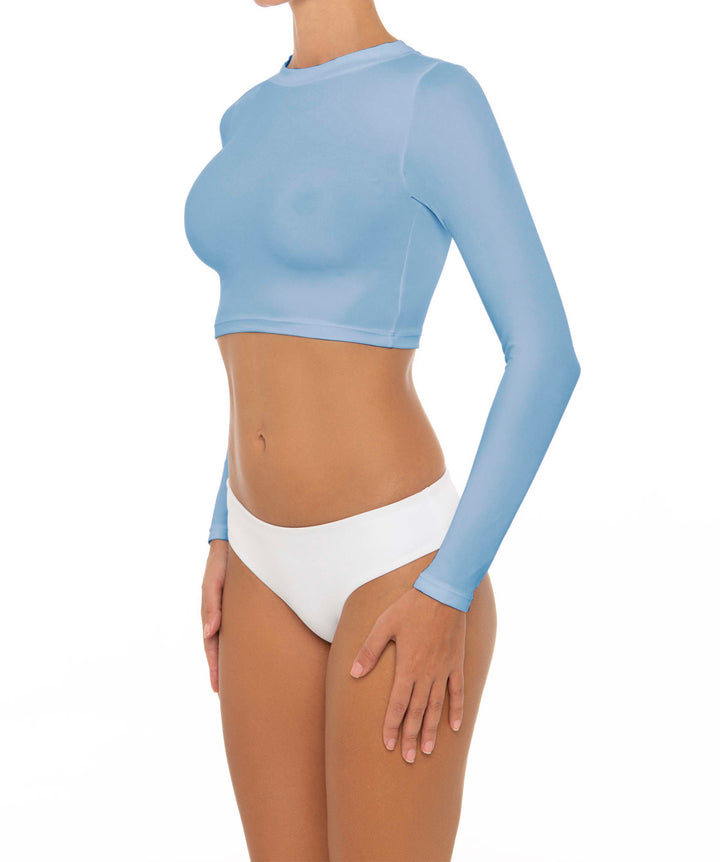 BSWS-R04 Long Sleeves Crop Rash Guard