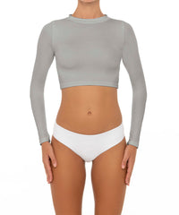 BSWS-R04 Long Sleeves Crop Rash Guard