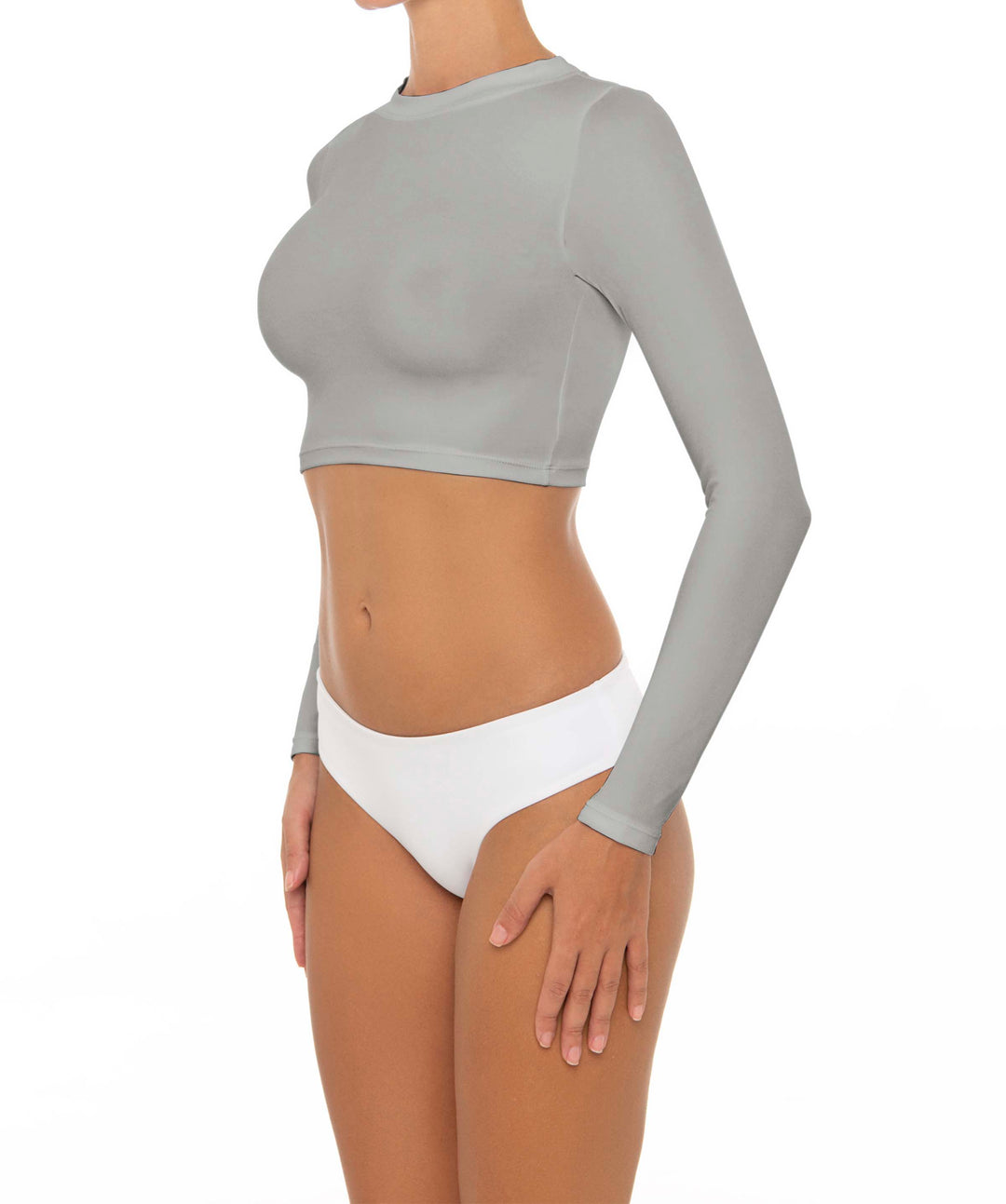 BSWS-R04 Long Sleeves Crop Rash Guard