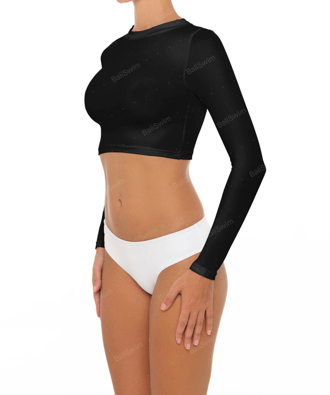 BSWS-R04 Long Sleeves Crop Rash Guard