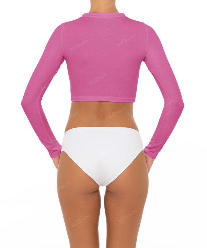 BSWS-R04 Long Sleeves Crop Rash Guard