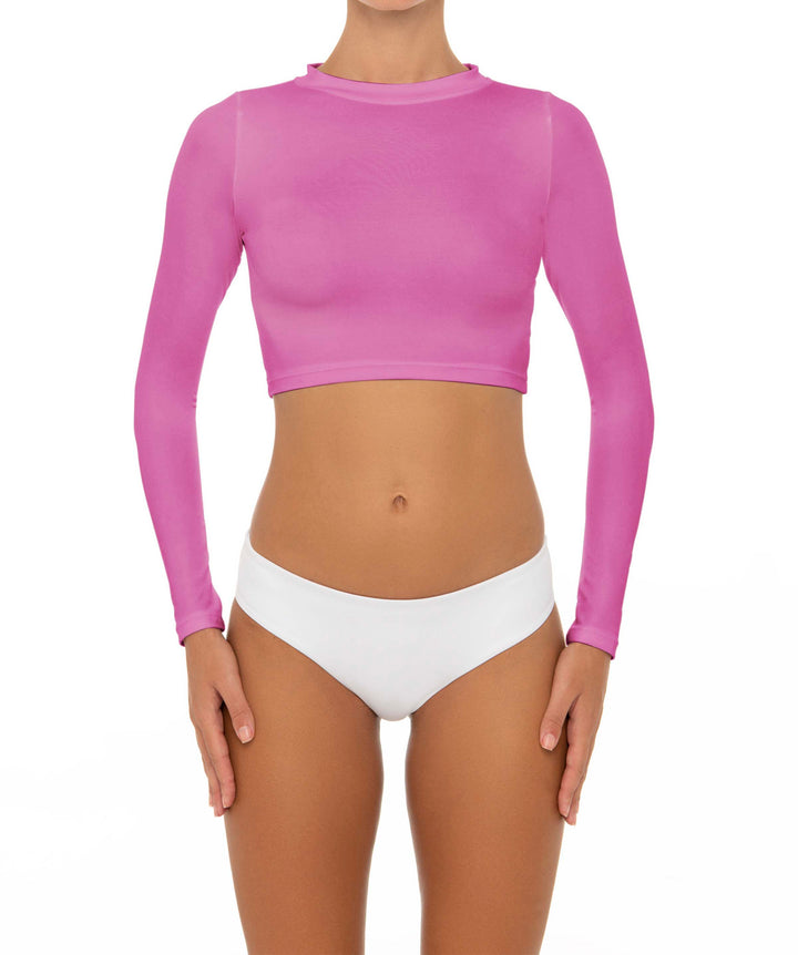 BSWS-R04 Long Sleeves Crop Rash Guard