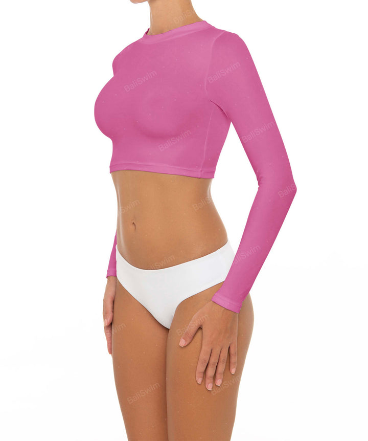 BSWS-R04 Long Sleeves Crop Rash Guard