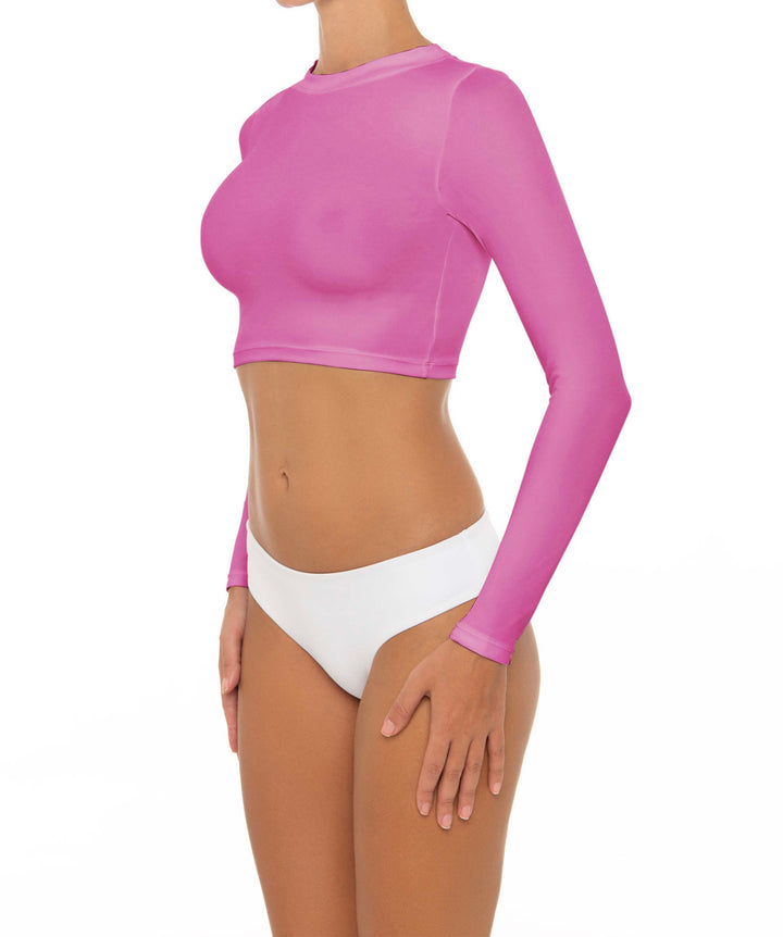 BSWS-R04 Long Sleeves Crop Rash Guard