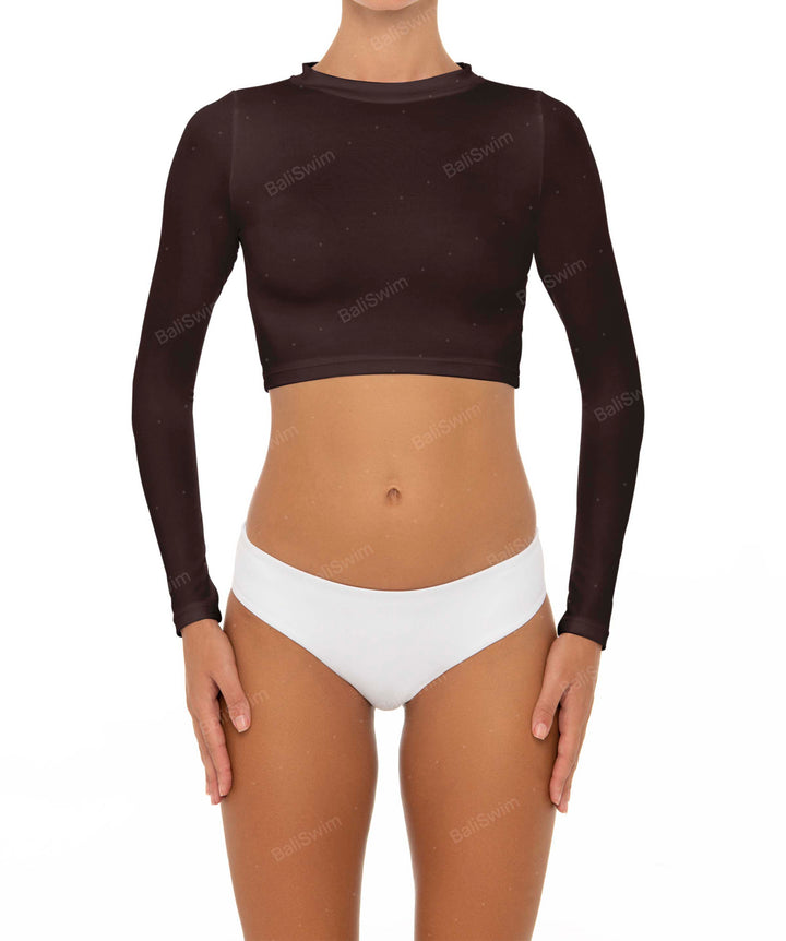 BSWS-R04 Long Sleeves Crop Rash Guard