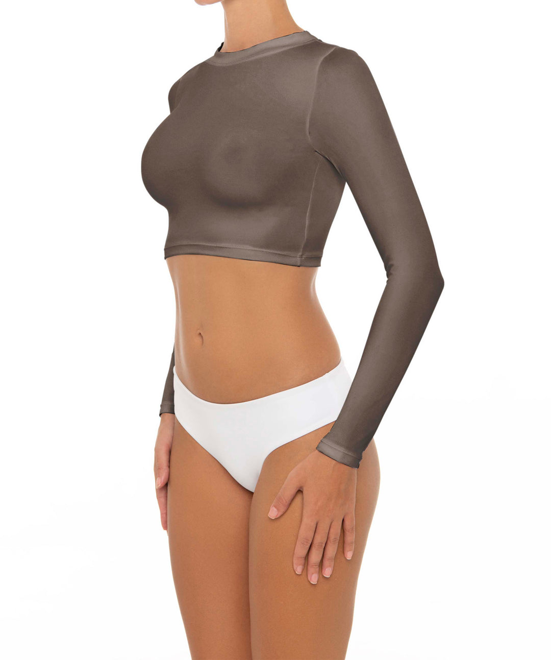 BSWS-R04 Long Sleeves Crop Rash Guard