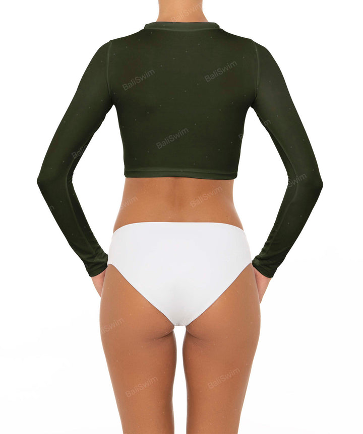 BSWS-R04 Long Sleeves Crop Rash Guard