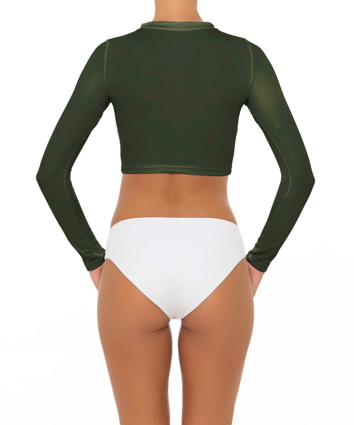 BSWS-R04 Long Sleeves Crop Rash Guard