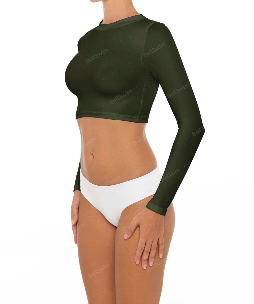 BSWS-R04 Long Sleeves Crop Rash Guard