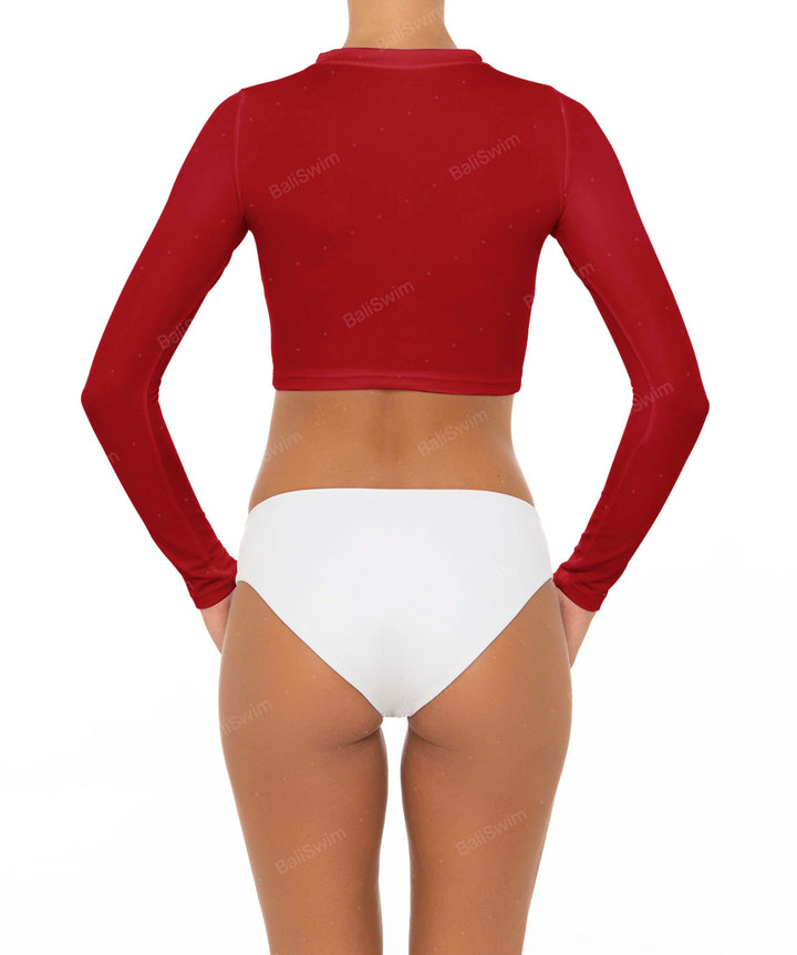 BSWS-R04 Long Sleeves Crop Rash Guard